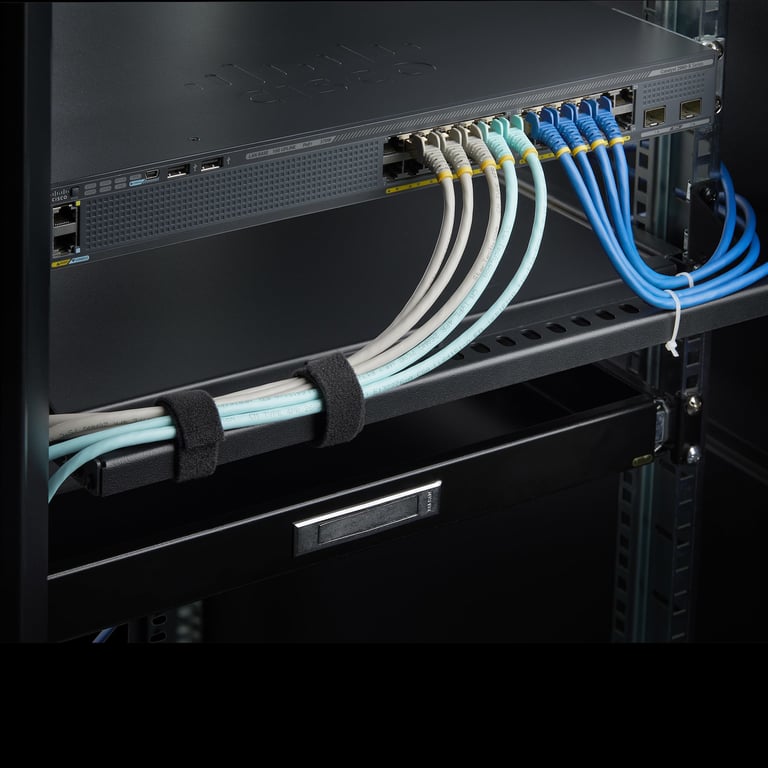 StarTech 12S-CABLE-LACING-BAR części do stojaków Pasek łączący kable