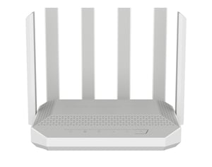 Keenetic Hero 5G (KN-4110) Wi-Fi 6 AX3000 5G-Mesh-Router mit zwei SIM-Kartensteckplätzen, 1 2,5G-Anschluss und 4 1G-Smart-Switch-Anschlüssen sowie multifunktionalen USB 3.0- und 2.0-Anschlüssen