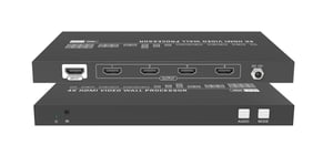 Vivolink VLVW1X4 Wall-Mounted Video Processor, Black, 11 W