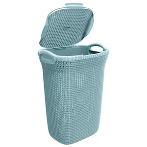 Curver Knit 3253923676037 Laundry Basket 57 L Rectangular Knit Blue
