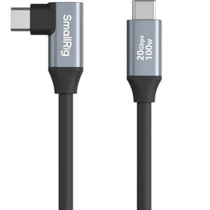 SmallRig 4791 kabel USB 0,6 m USB C 20 Gbit/s 100 W Czarny, Szary