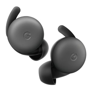 Google Pixel Buds A-Series True Wireless Stereo (TWS)-hörlurar, in-ear, samtal/musik, USB Type-C, Bluetooth, mörkgrå, vit