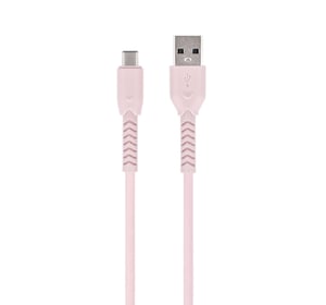MaXlife OEM0100850 kabel USB 1 m USB A USB C Różowy