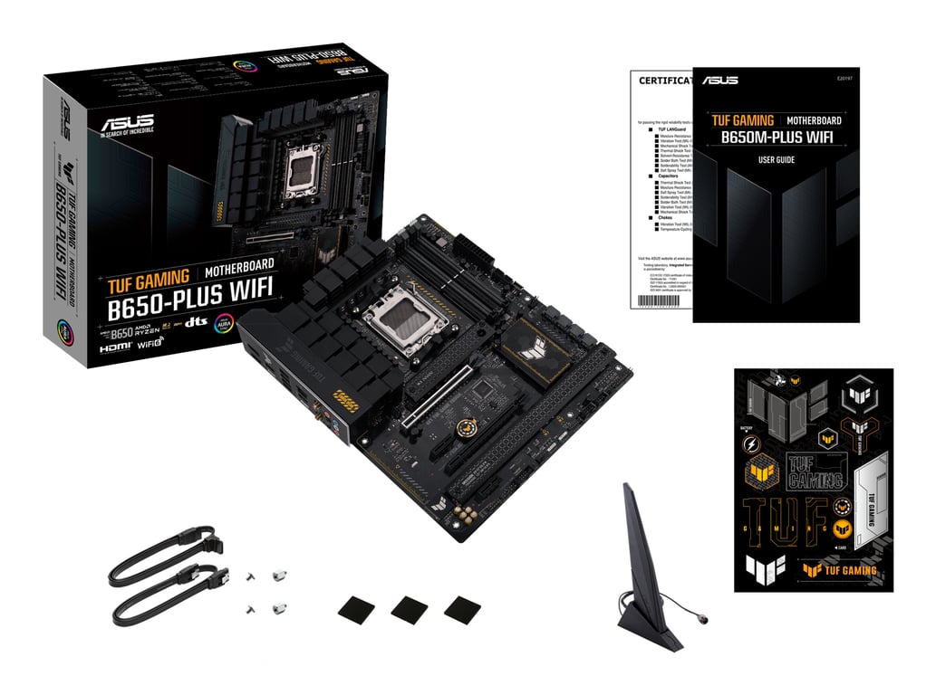 ASUS TUF GAMING B650-PLUS WIFI AMD B650 Gniazdo AM5 ATX