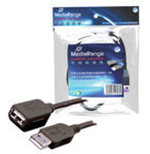 MediaRange MRCS108 kabel USB 5 m USB A Czarny