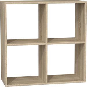 Topeshop MALAX 2X2 SONOMA hyllor till vardagsrummet
