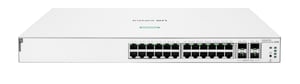 HPE Aruba Networking Networking Instant On Switch 24p Gigabit CL4 PoE 4p SFP+ 195W 1930 Hanterad L2/L3/L4 Gigabit Ethernet (10/100/1000) Stöd för PoE 1U Vit