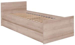 Cama łóżko (rama + stelaż) COCO C8 90x200 dąb sonoma