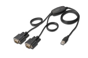 Digitus Kabel ® USB 2.0 auf 2x RS232