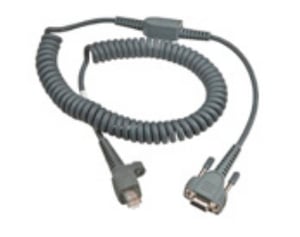 Intermec 6.5ft RS232 9-Pin Parallel Cable, Gray, 2 m, D-sub 9-pin
