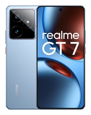 realme GT 7 17,2 cm (6.78") Dual SIM Android 15 5G USB Type-C 12 GB 512 GB 7000 mAh Niebieski