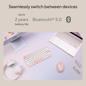 ASUS KW100 KEYBOARD/BG/UI/80 klawiatura Uniwersalne Bluetooth Beżowy