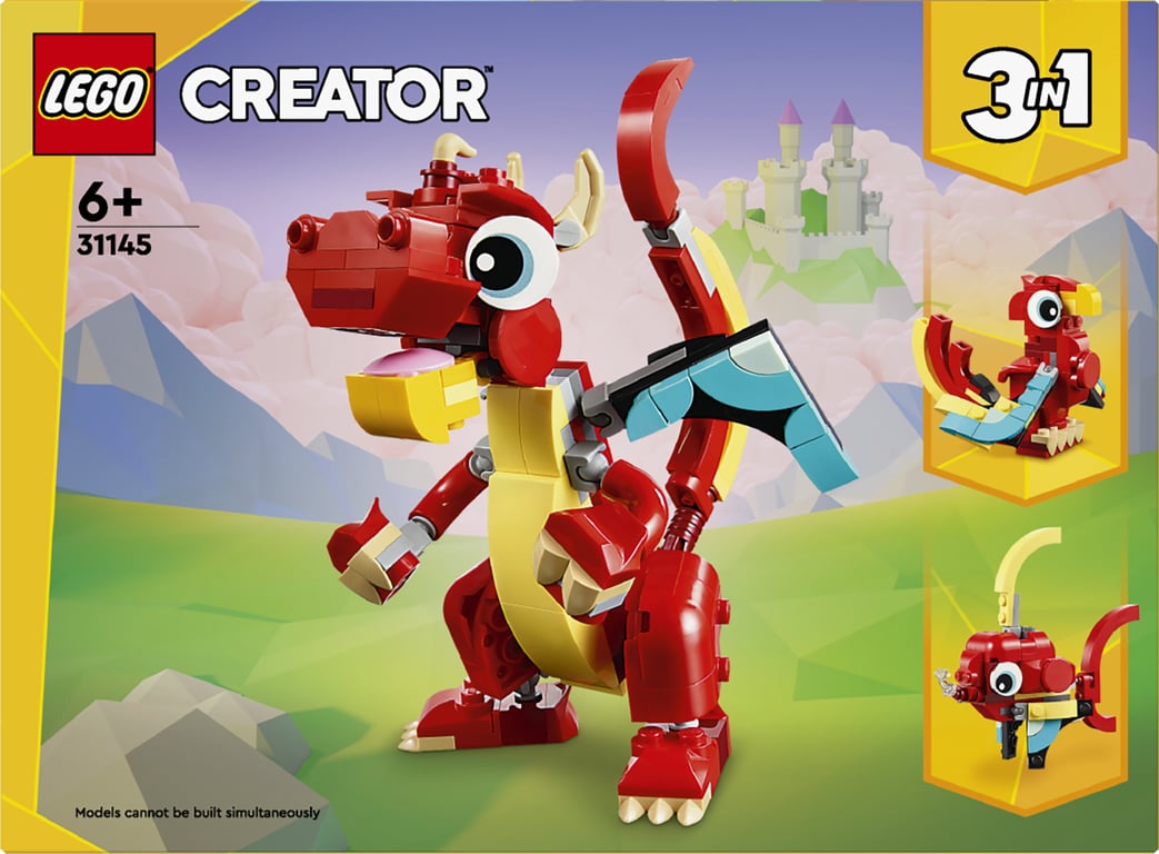 LEGO Creator Czerwony smok