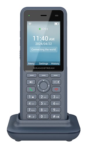 Grandstream Networks WP836 telefon VoIP Niebieski 3 linii LCD Wi-Fi