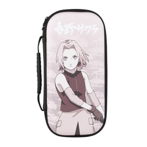 Konix Naruto 80381117166 skyddsfodral för bärbara Nintendo-spelkonsoler Polyvinylklorid (PVC) Rosa