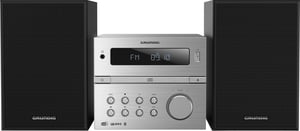 Grundig CMS 4200 Hemmaudio-mikrosystem 120 W Svart, Silver