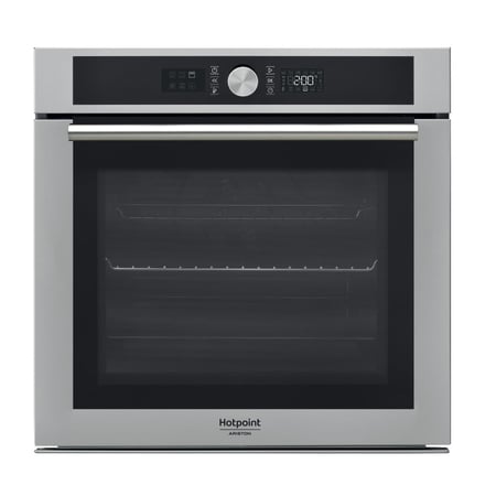 Hotpoint FI4 854 P IX HA 71 l Czarny, Stal nierdzewna