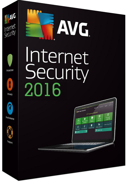 AVG Internet Security 2016 Bezpieczeństwo antywirusowe Niemiecki 3 x licencja 1 lat(a)