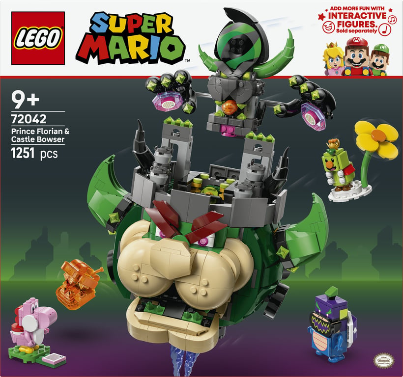 LEGO Super Mario Prince Florian i Castle Bowser