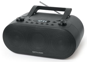 Muse M-35 BT przenośny system stereo Cyfrowy FM, PLL Czarny Odtwarzacz mp3