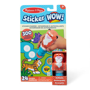 Melissa & Doug MAC STW StckrWowActvtyPadSetTiger GML Sticker for Kids