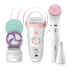 Braun Silk-épil 9 81683682 depilatos 40 pęset(y) Biały, Różowy