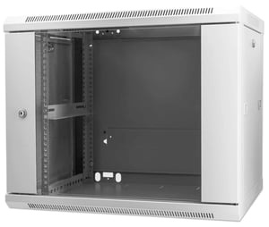 Intellinet 711838 9U-Rack, Hängeschrank, grau