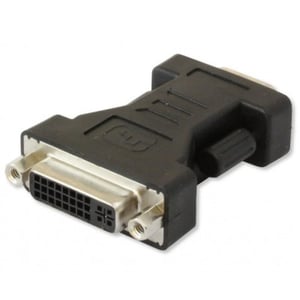 Techly 304451 DVI-A-zu-VGA-Kabeladapter, schwarz