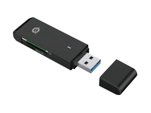 Conceptronic BIAN02B USB 3.2 Gen 1 (3.1 Gen 1) Type-A-kortläsare, svart
