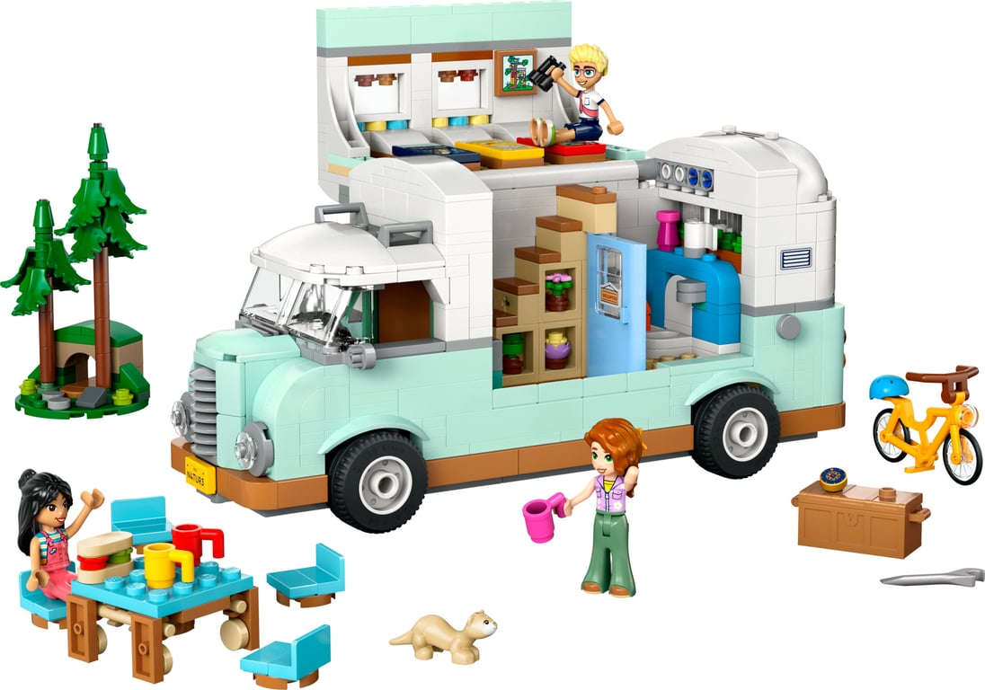 фото Блоковий конструктор LEGO Friends Пригоди на фургоні дружби 778 деталей (42663)