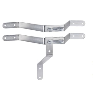 Extralink K250 Mast Clamp 250 mm, with M8 clamps, steel, galvanized