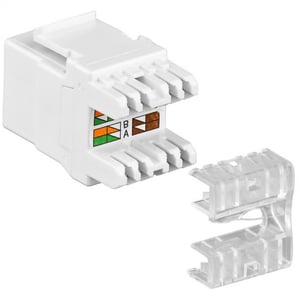 Techly Frutto Keystone RJ45 C5E LSA UTP Vit