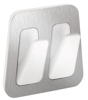 TESA 59785-00000-00 Towel Holder/Ring Towel Hook Indoor Stainless Steel, White