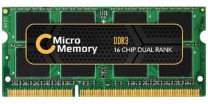 CoreParts MMA8216/4GB memory module, 1 x 4 GB DDR3 204-pin SO-DIMM