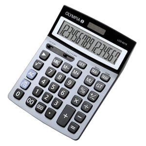 Olympia LCD 6016 skrivbordsräknare Enkel räknare