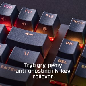 HyperX Alloy Origins PBT HX Aqua – mechaniczna klawiatura dla graczy