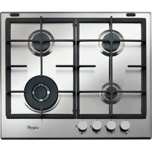 Whirlpool AKA 6422/IX Edelstahl Einbaugerät Gas 4 Kochzonen