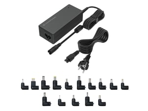 Conceptronic OZUL08B15 Power Adapter/Inverter, Indoor, 90 W, Black