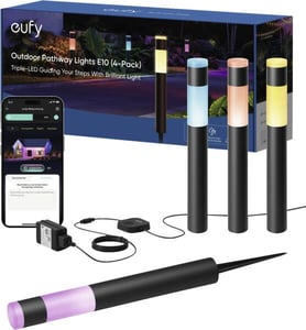 Eufy T8L30311 utomhusbelysning E10 LED-golvbelysning för utomhusbruk