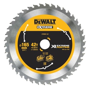 DeWALT DT99561-QZ sågblad för cirkelsåg 16,5 cm, 1 st.