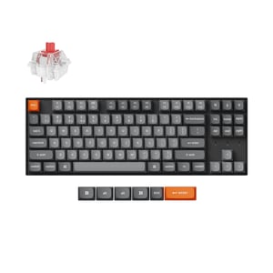 Keychron K8 Max klawiatura Uniwersalne USB + RF Wireless + Bluetooth Czarny