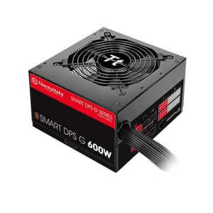 Thermaltake SPG-600DH2CCB moduł zasilaczy 600 W 24-pin ATX ATX Czarny, Czerwony