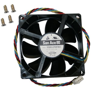 Supermicro FAN-0113L4 system chłodzenia komputerów Obudowa komputera Wentylator 8 cm Czarny