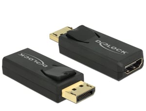 DeLOCK 65571 przejściówka do kabli Displayport 1.2 HDMI Czarny