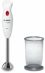 Bosch MSM24100 Stabmixer, 400 W, Edelstahl, Weiß