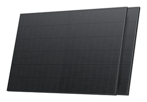EcoFlow 400 W starres Solarmodul (2 Stück) – Monokristallines Silizium-Solarmodul