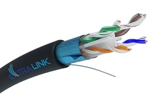 Extralink CAT6 FTP (F/UTP) V2 Twisted-Pair Network Cable, Outdoor, 305M