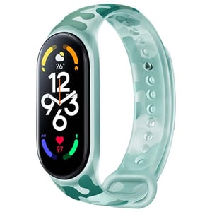 Xiaomi BHR6492GL Smart Personal Accessory Band, Camouflage, Green Thermoplastic Polyurethane Elastomers (TPU)