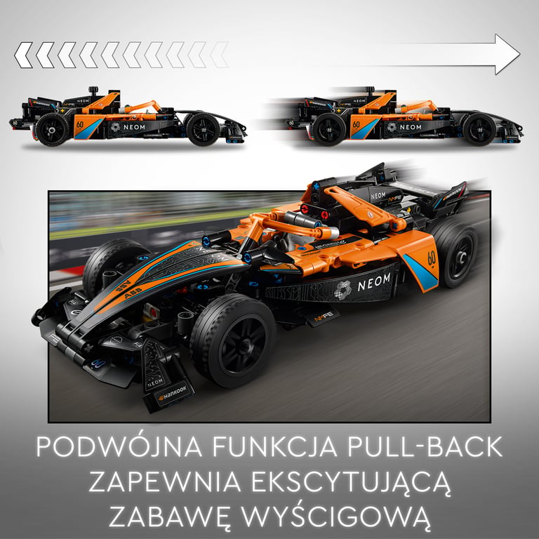 LEGO Technic NEOM McLaren Formula E Race Car