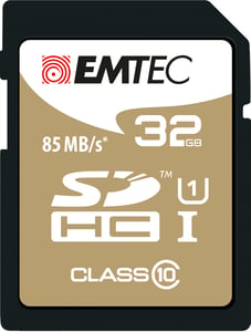 Emtec ECMSD32GHC10GP 32 GB SDHC-flashminne, klass 10